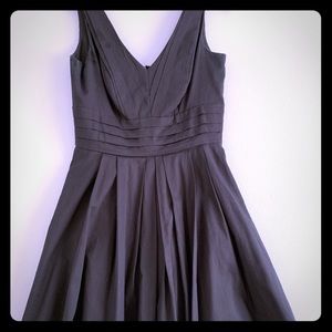 WHBM Fit and Flare Black Cotton Dress SALE‼️